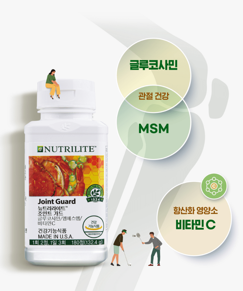 글루코사민, MSM - 관절건강 / 항상화 영양소 비타민 C