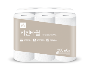키친타월(200매 X 6롤) 이미지